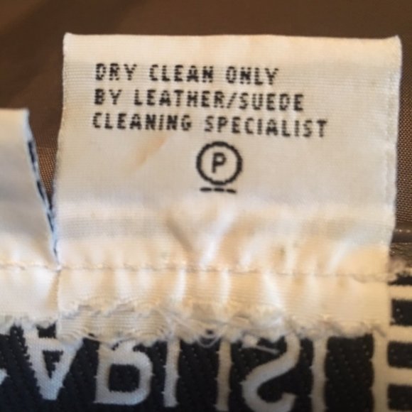 Vintage 1980s Carlisle Size US 4 Taupe Brown lined leather Skirt - Picture 5 of 5